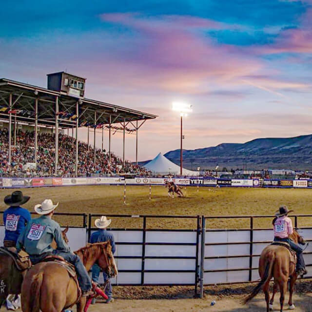 Cody Nite Rodeo à Cody,Wyoming