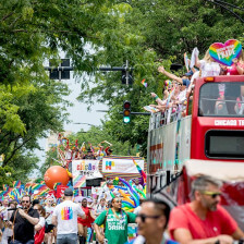 Marche des fiertés à Chicago, Illinois