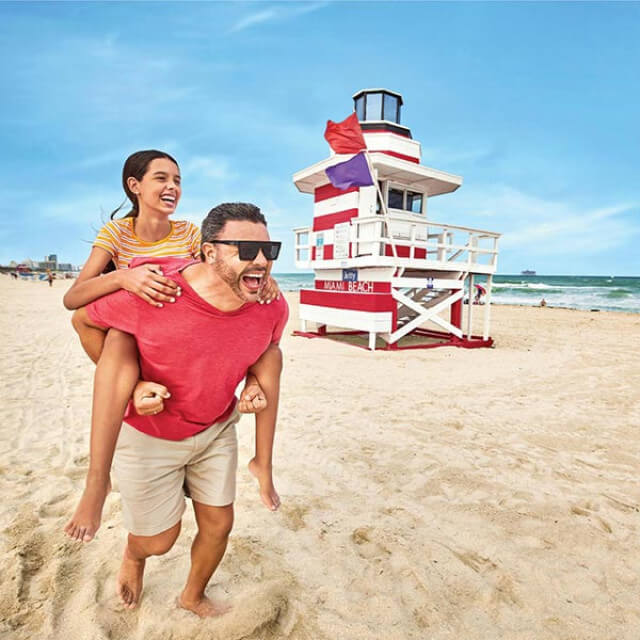 Parc de South Pointe à Miami Beach, Floride