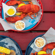 Homard du Maine prêt pour la dégustation