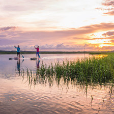 Paddle à Hilton Head Island, Caroline du Sud