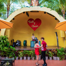 Danse au cœur de la flore de Floride à Ball & Chain à Miami