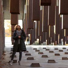 Le National Memorial for Peace and Justice à Montgomery, Alabama